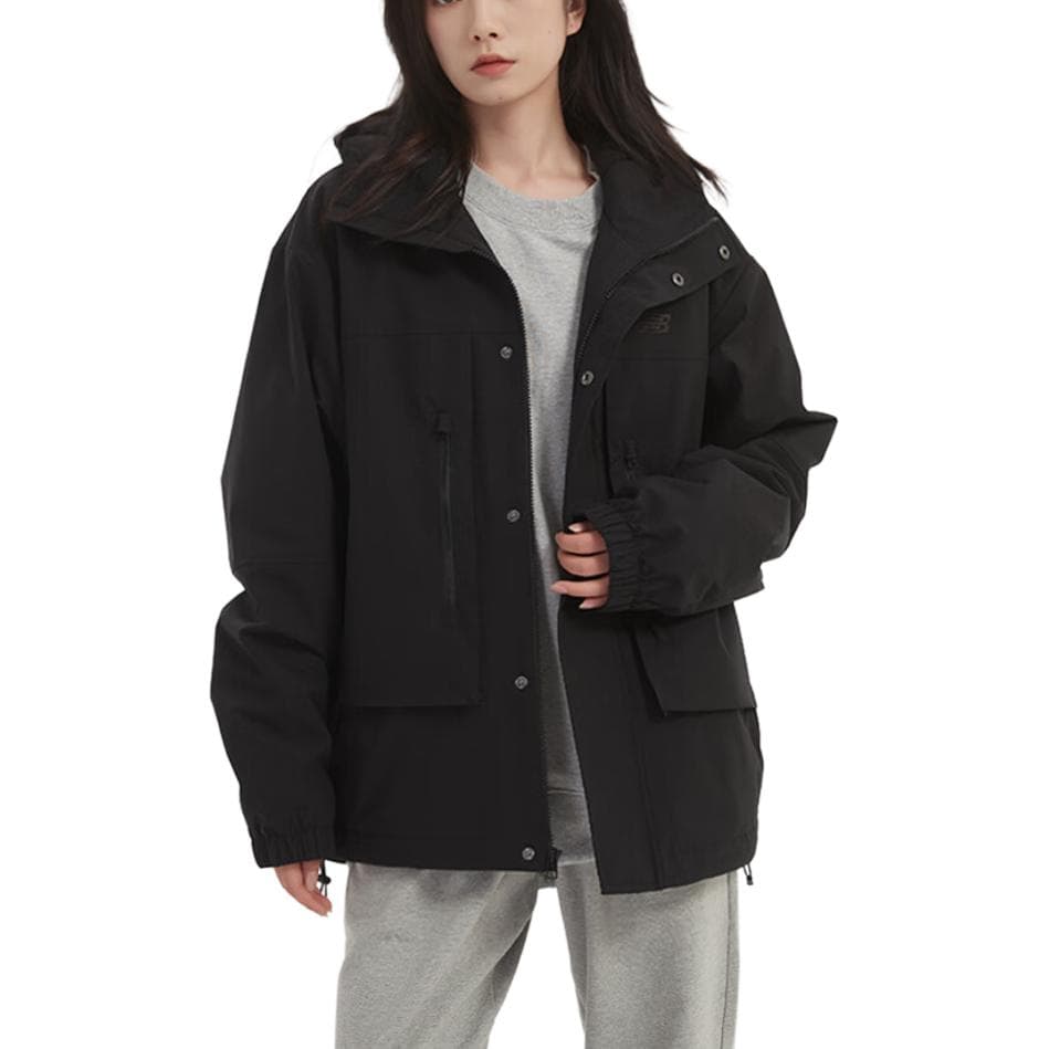 Куртка New Balance Куртки и Пальто Мужские Черные - изображение 5