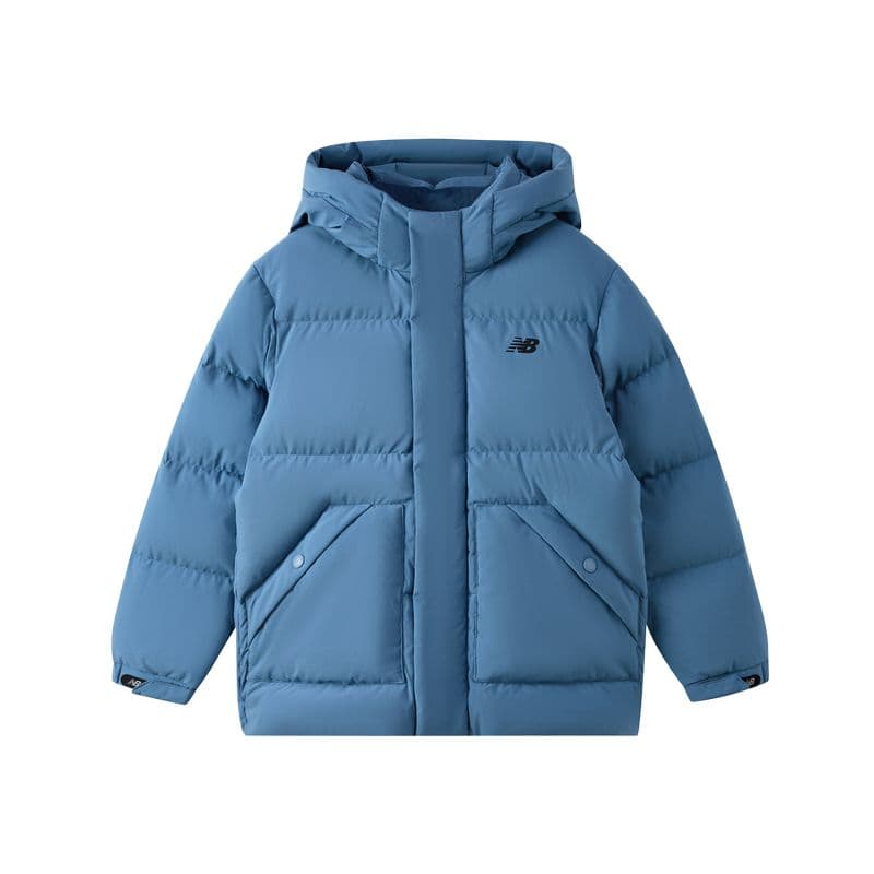 New Balance Синий Kids Пуховики - изображение 1