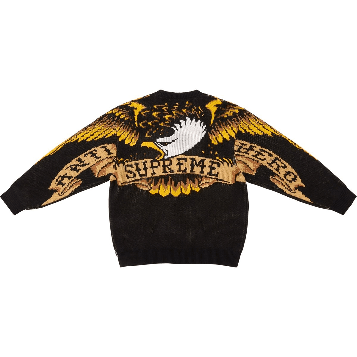 Кофта Supreme x ANTIHERO FW25 WEEK12 Свитер Унисекс - изображение 3