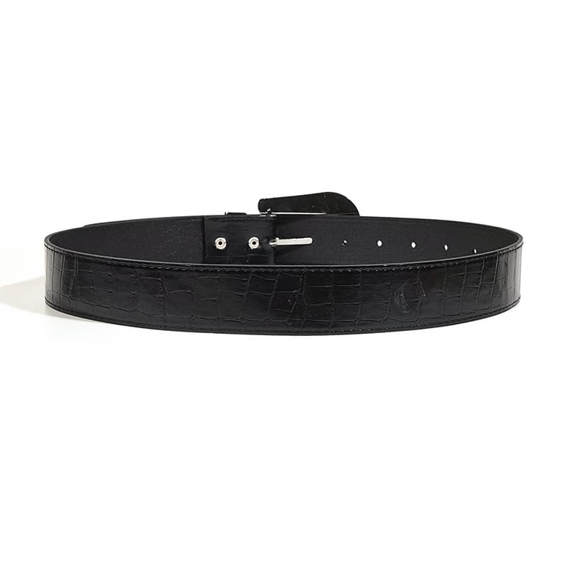 Ремень JEANSWEST Ремни из кожи PU (полиуретан) женские 3,8 см - изображение 3