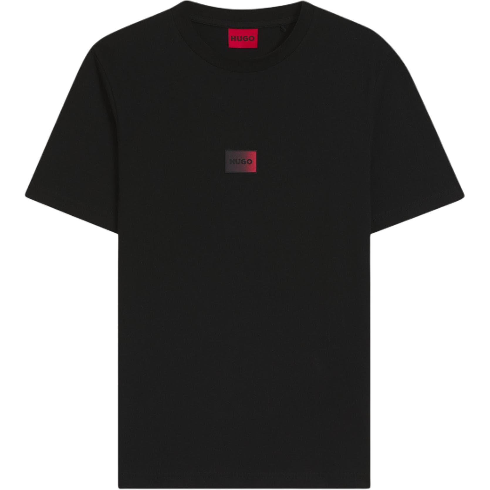 Футболка Hugo Boss Мужские Черные Рубашки - изображение 1