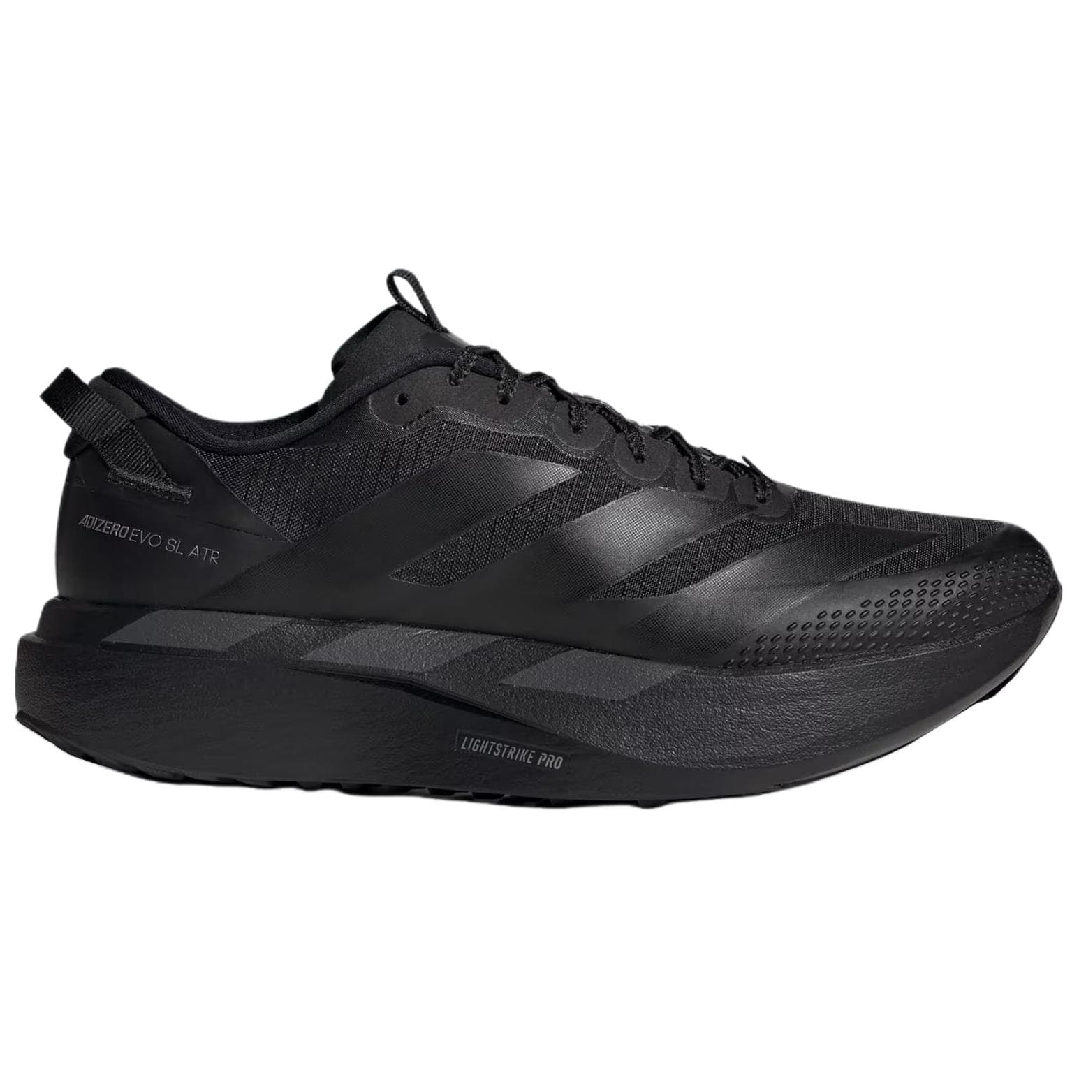 Кроссовки для бега Adidas Adizero Evo SL Atr Сетчатая ткань визуально увеличивает рост Беговые кроссовки Мужской Основной черный - изображение 2