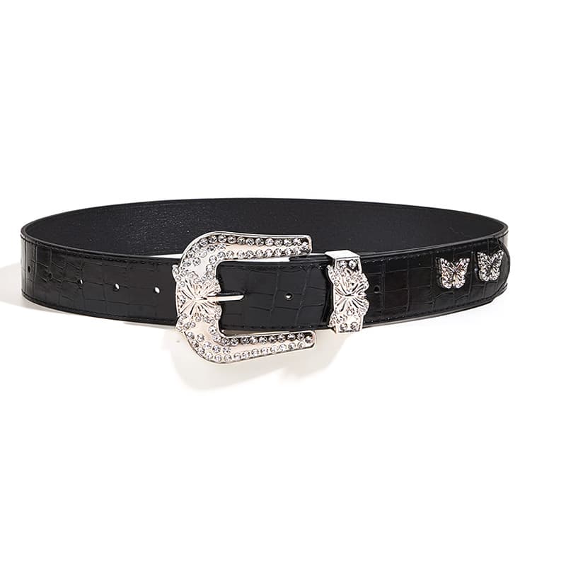 Ремень JEANSWEST Ремни из кожи PU (полиуретан) женские 3,8 см - изображение 2