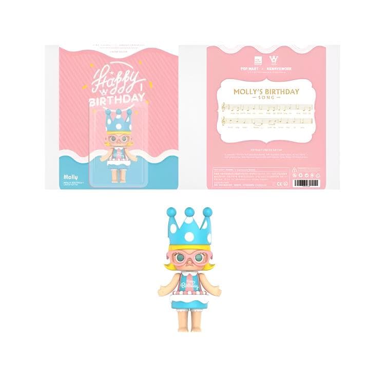 POP MART Molly Особенное Anniversary Edition Модный и Крутой Прозрачный Слепой Бокс с Карточкой - изображение 3