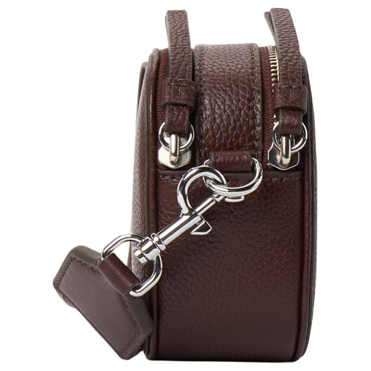Мини-сумка TORY BURCH Miller Коровья кожа Сумка через плечо Сумка на плечо Мини Женский Темно-пурпурный Розовый - изображение 3