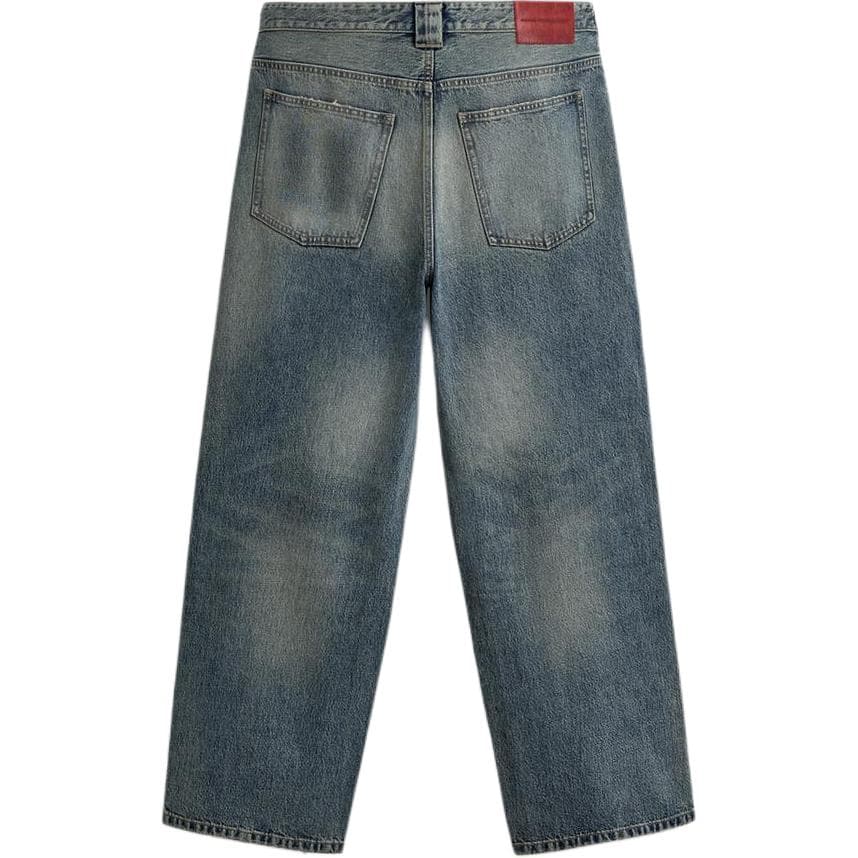 Штаны ZARA Collaboration Medium Blue Men's Jeans ZARA Collaboration Средне-синие мужские джинсы - изображение 2