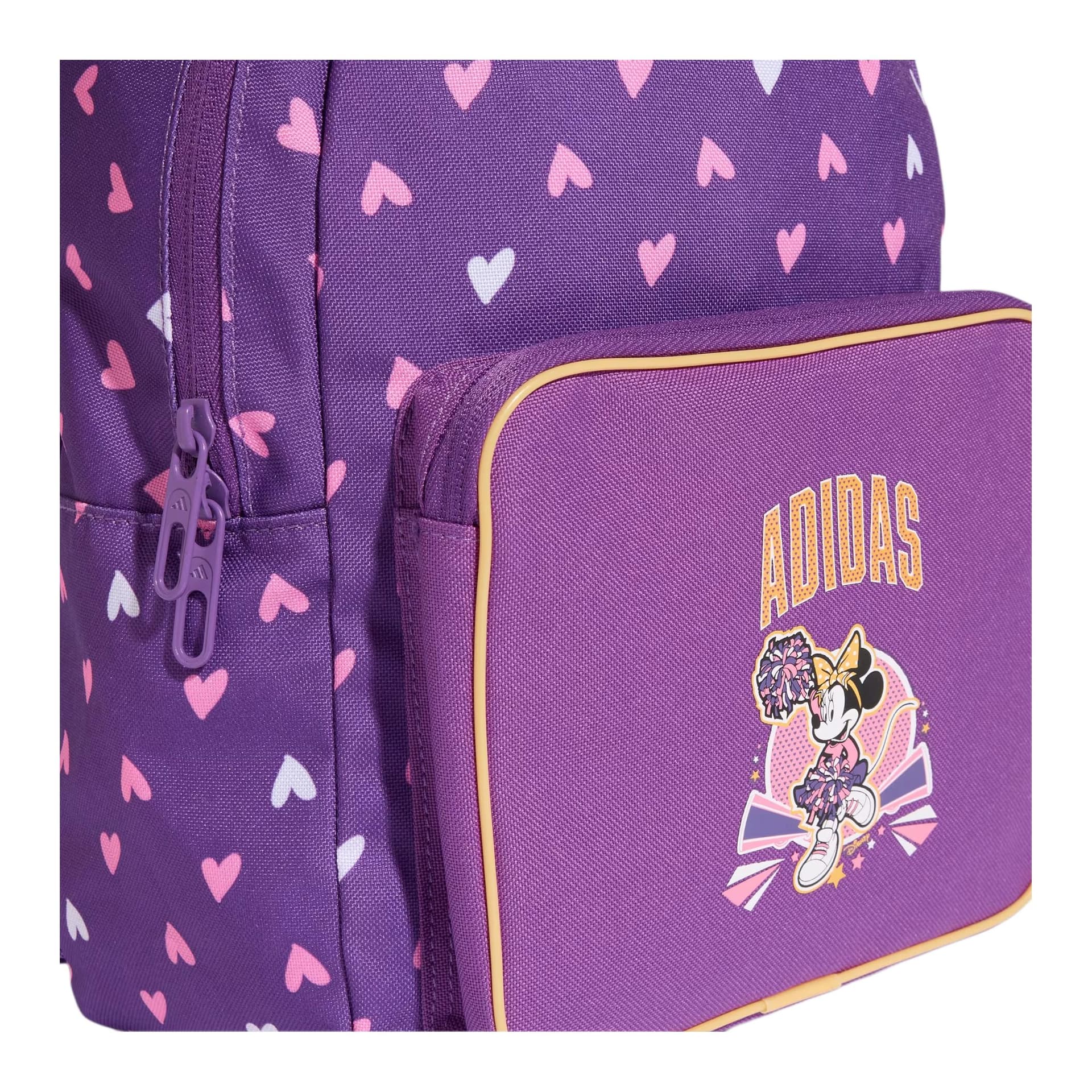 Adidas Disney x DISHINILIANMING Полиэстеровый рюкзак Стандартный (стандартный) Детский фиолетовый - изображение 5