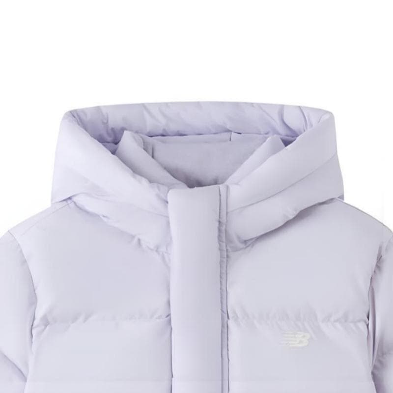 New Balance Light Purple Kids Down Jackets New Balance Светло-фиолетовые Детские Пуховики - изображение 3