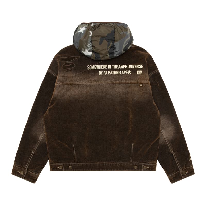 Джинсовая куртка Aape FW25 - изображение 2