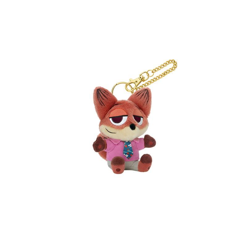 Disney x DISNEYLAND Zootopia 2 Collection Ник Мягкие брелоки-игрушки Длина корпуса 10,5 см Шанхайский Дисней - изображение 1