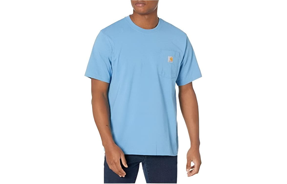 Футболка Carhartt K87 LOOSE FIT HEAVYWEIGHT SHORT-SLEEVE POCKET T-SHIRT LogoT - изображение 2