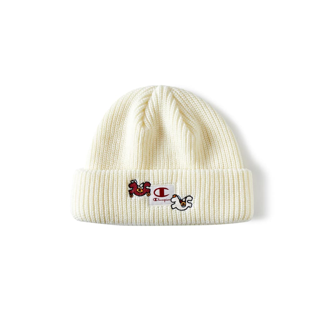 Шапка Champion Horse Year Box Script Beanie Horse SS26 Вышитый узор Универсальный модный повседневный комфортный теплый Шапки-бини Унисекс Парный - изображение 1