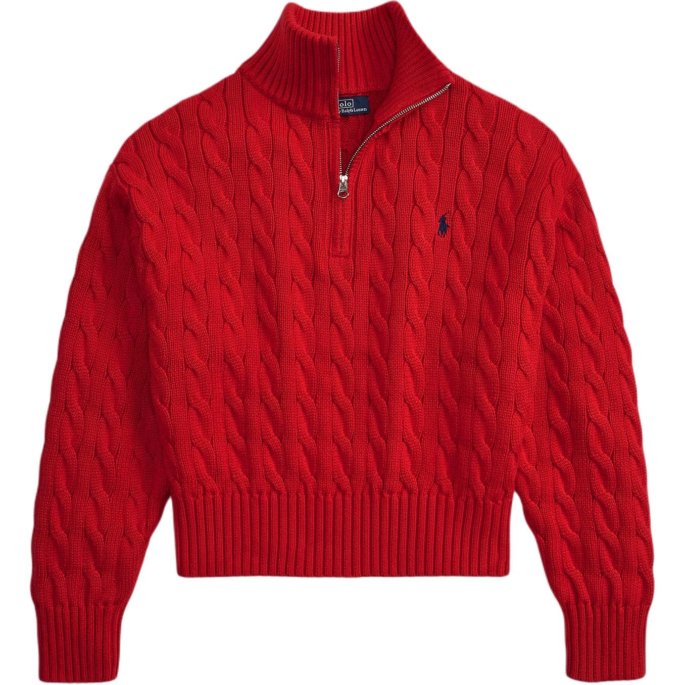 Кофта Polo Ralph Lauren Трикотаж Свободный крой Женский RL Красный - изображение 1
