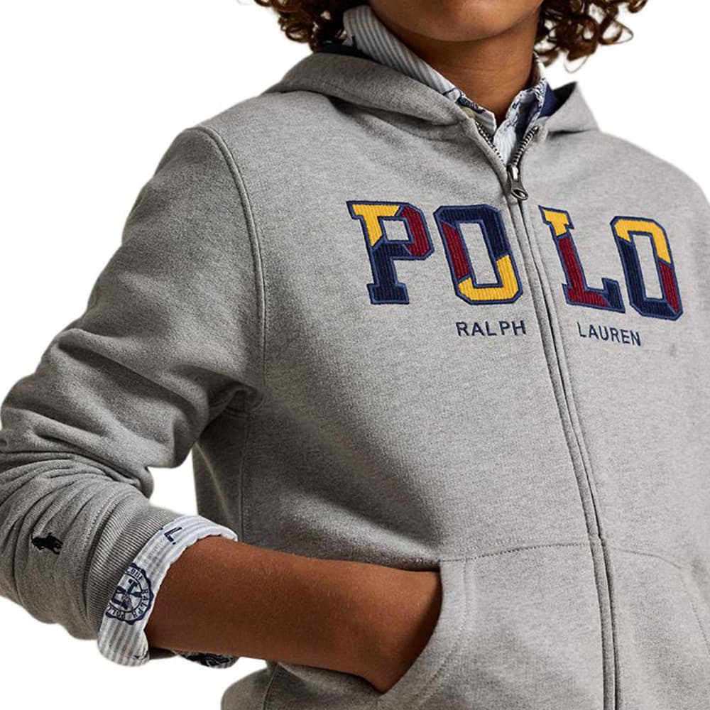 Polo Ralph Lauren Толстовка FW24 Серый Детский - изображение 5