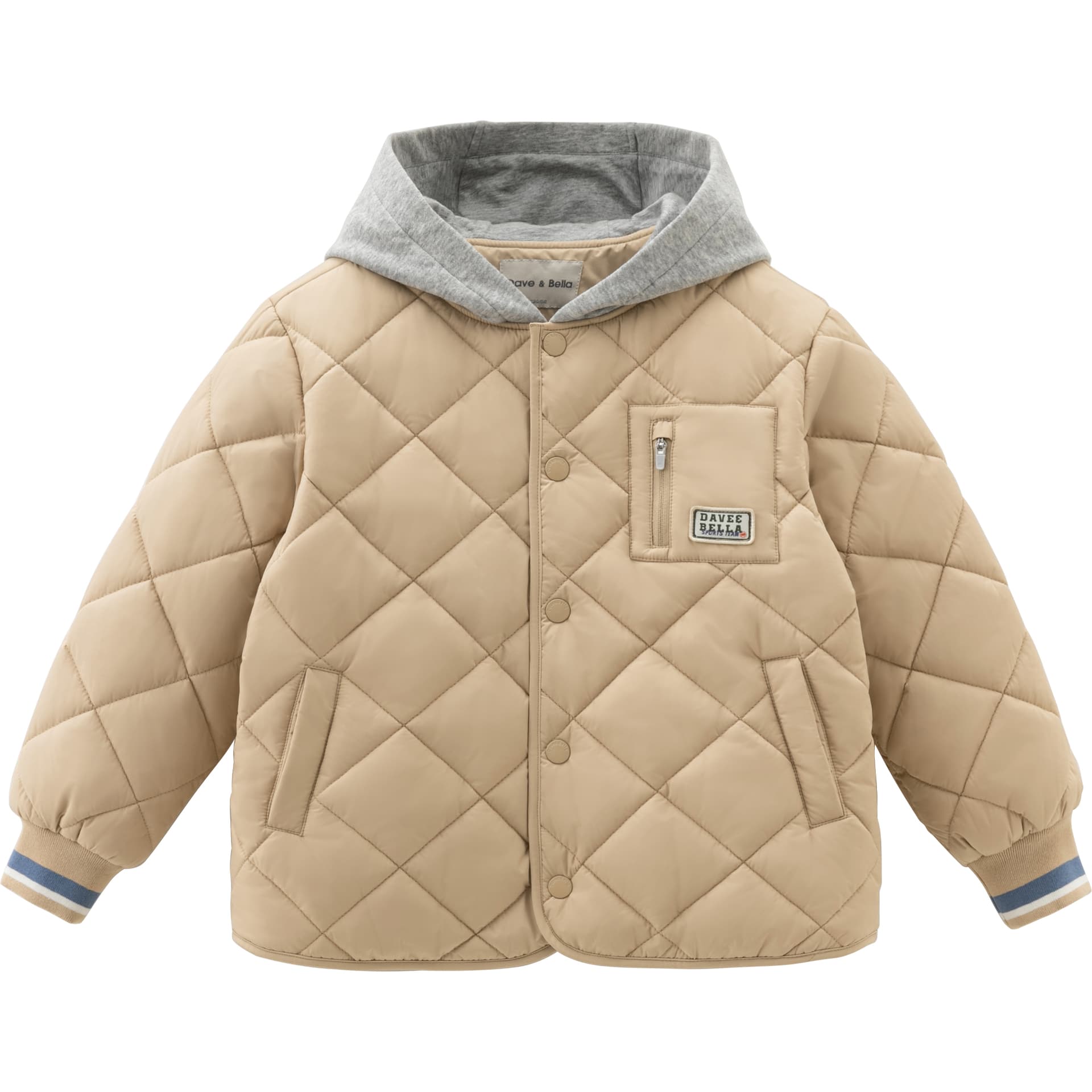 DAVE BELLA Хлопковый пуховик Fw25 Детский - изображение 1
