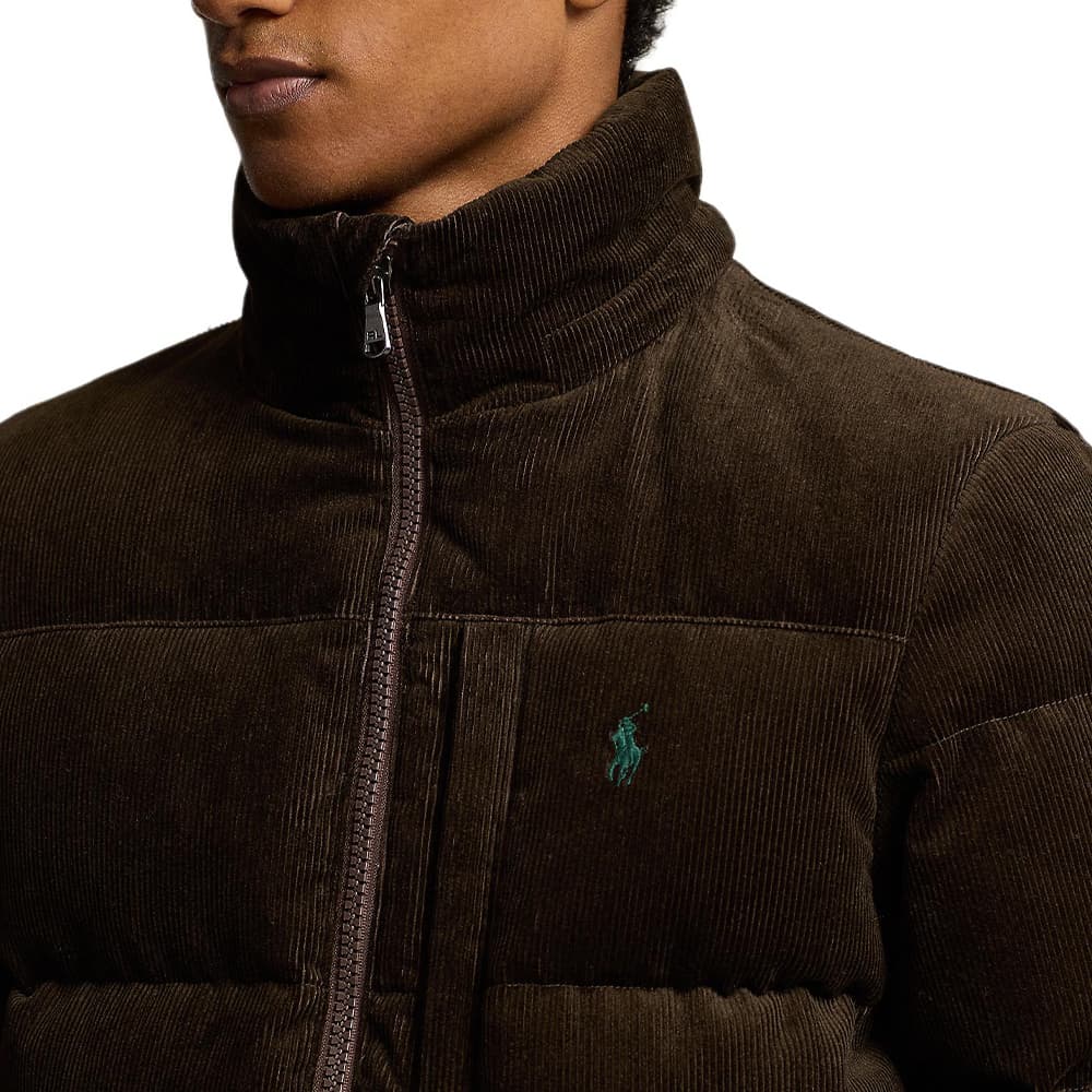 Зимняя куртка Polo Ralph Lauren Мужской пуховик Deep Цвет бука - изображение 6