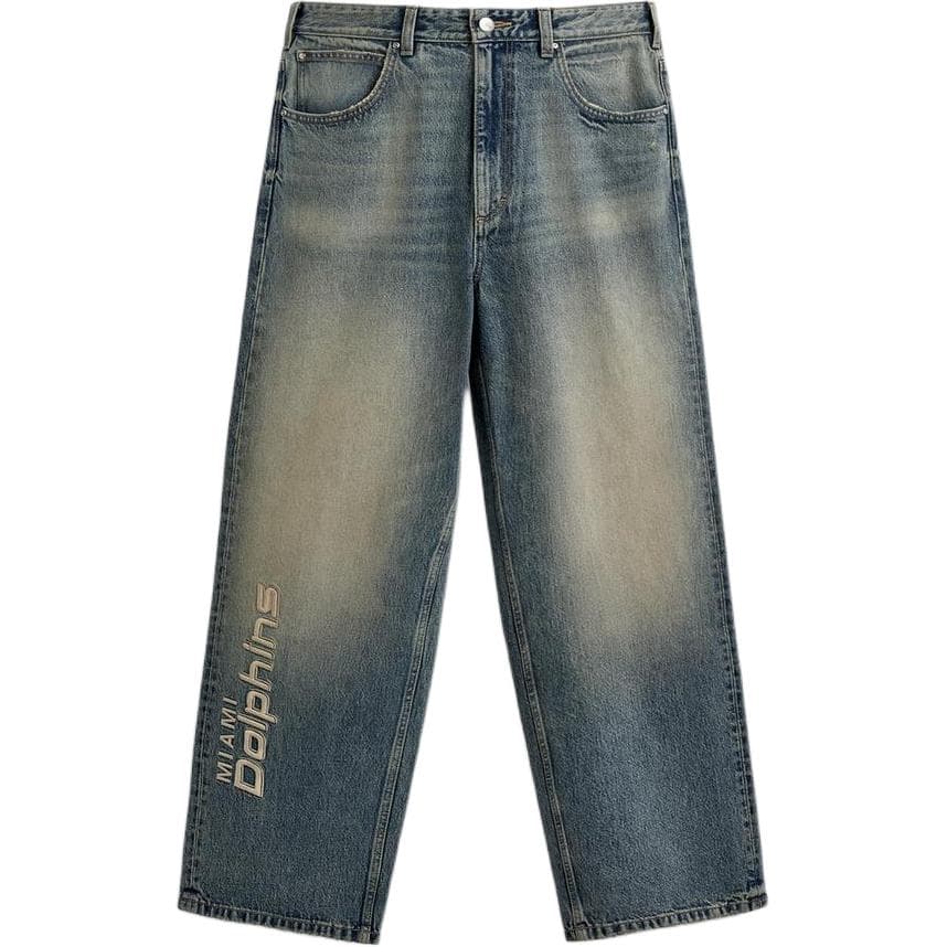 Штаны ZARA Collaboration Medium Blue Men's Jeans ZARA Collaboration Средне-синие мужские джинсы - изображение 1