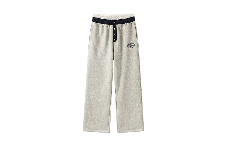 Штаны CHUU Light Photinia Gray Women's Casual Pants CHUU Светло-Фотиния Серый Женские Повседневные Брюки - изображение 1