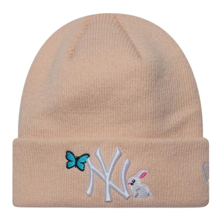 Шапка New Era Акриловые Шапки-бини для Детей Розовые - изображение 1
