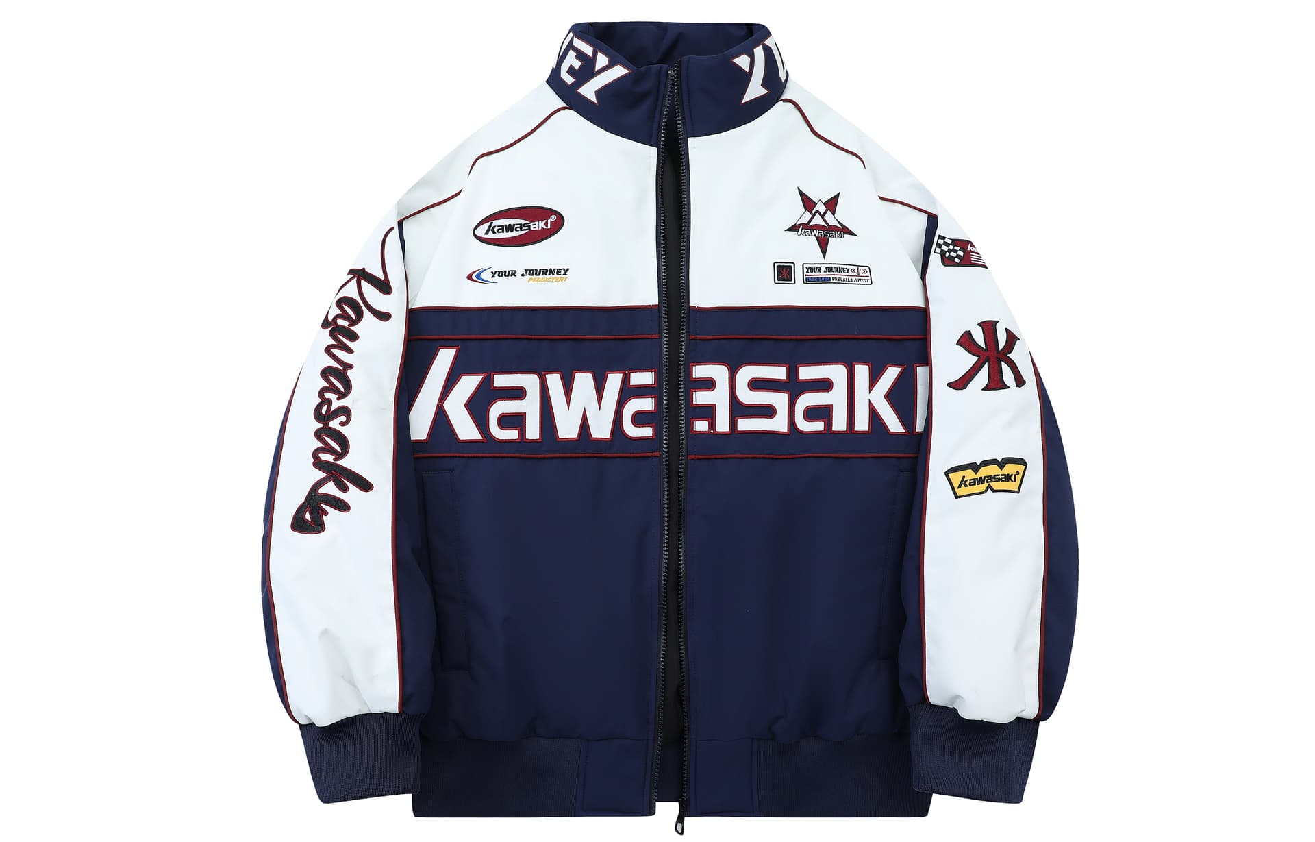 Зимняя куртка Kawasaki Унисекс Пуховики - изображение 1