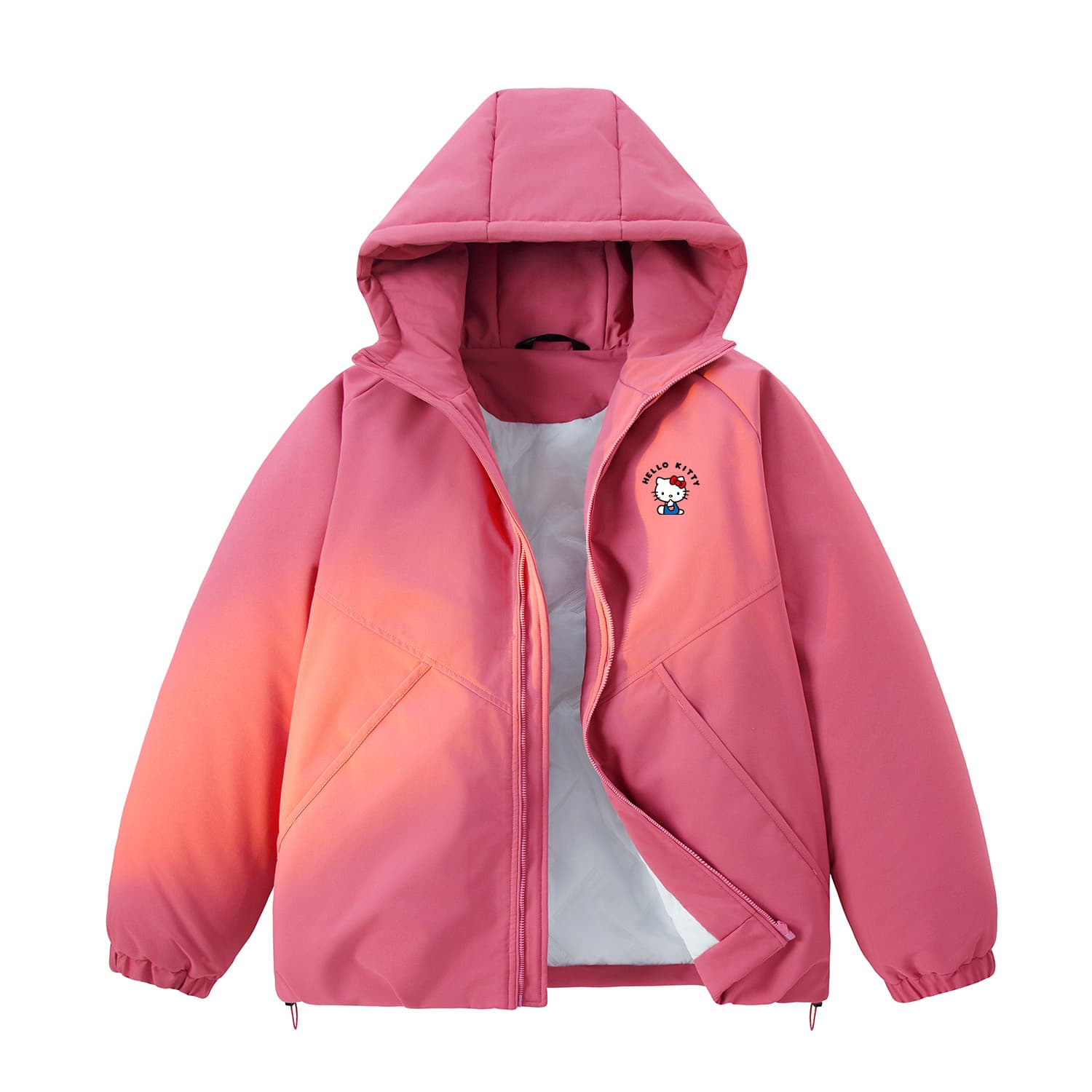 Sanrio x Hello Kitty Хелло Китти SS25 Пуховая куртка Пальто Унисекс - изображение 1
