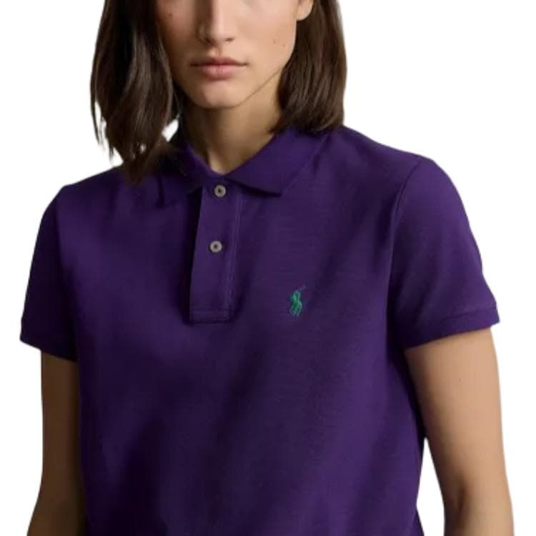 Polo Ralph Lauren Поло Классическая версия Женские Фиолетовый - изображение 3