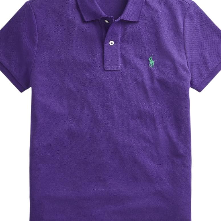 Polo Ralph Lauren Поло Классическая версия Женские Фиолетовый - изображение 4