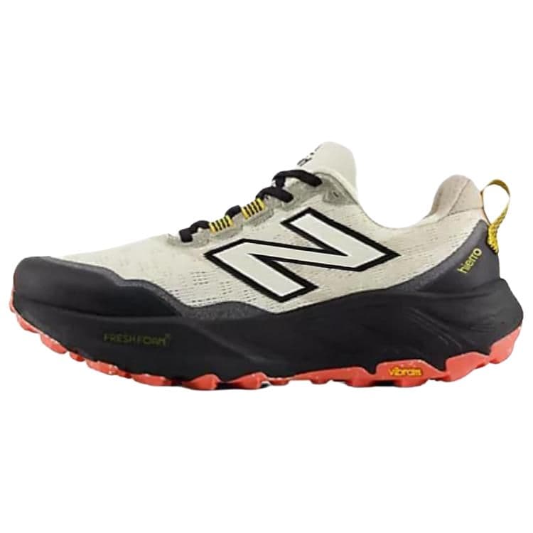 Кроссовки для бега New Balance NB Свежая Пена X Hierro V9 Низкие Беговые Кроссовки Мужские Бежево-Черные - изображение 1