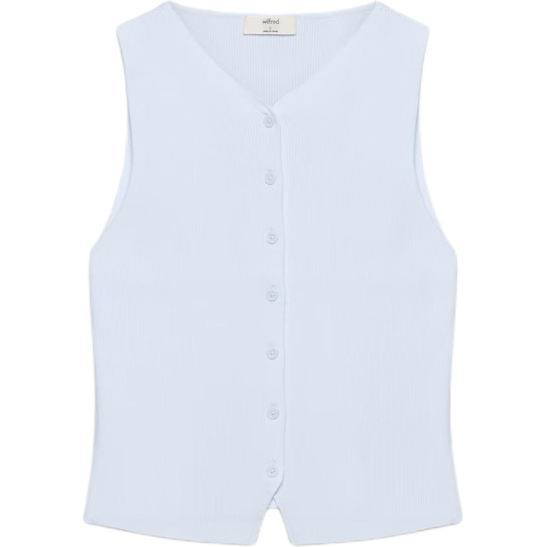 Майка ARITZIA Glimmer Светло-синий Женские Майки - изображение 1