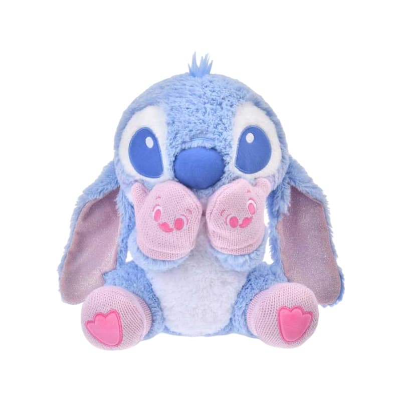 Мягкая игрушка Disney Winter Sparkling Collection Кукла Стич Мягкая Игрушка 30 см Высокая Токийский Дисней - изображение 1