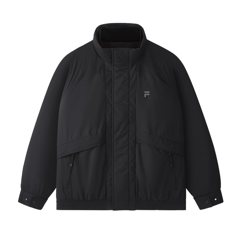 Зимняя куртка пуховик FILA FUSION FUSIONEER Мужская пуховая куртка Глубокий черный - изображение 1