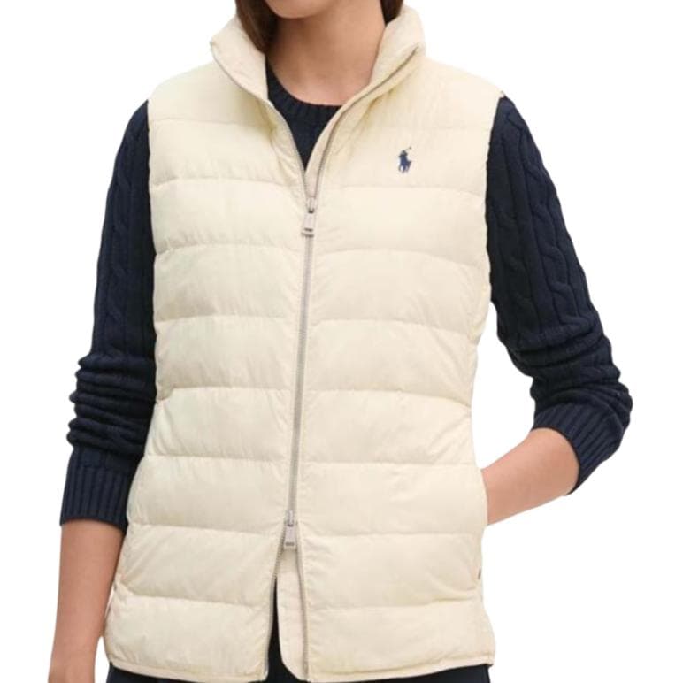 Polo Ralph Lauren FW24 Жилет Стандартный Размер Женский Бежевый - изображение 4