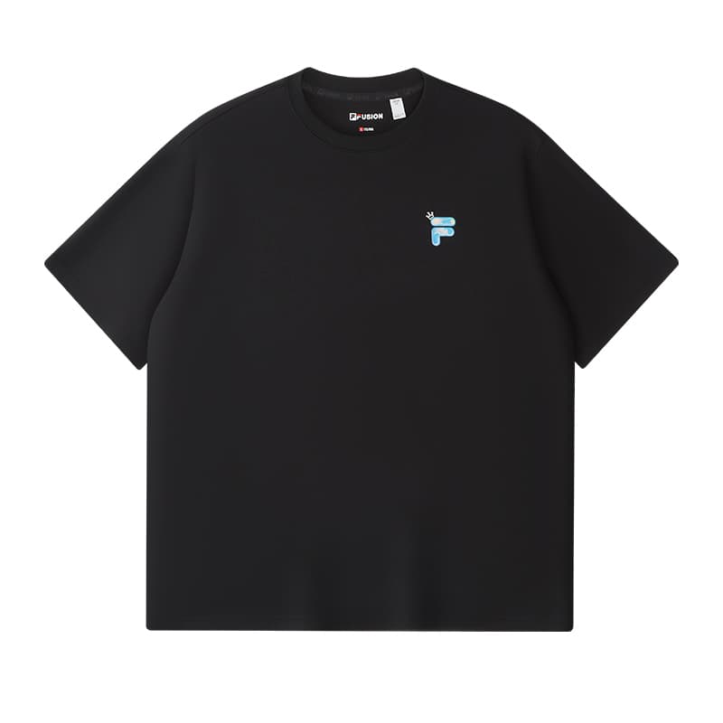 Футболка FILA FUSION T-Shirt Унисекс Глубокий Черный - изображение 1
