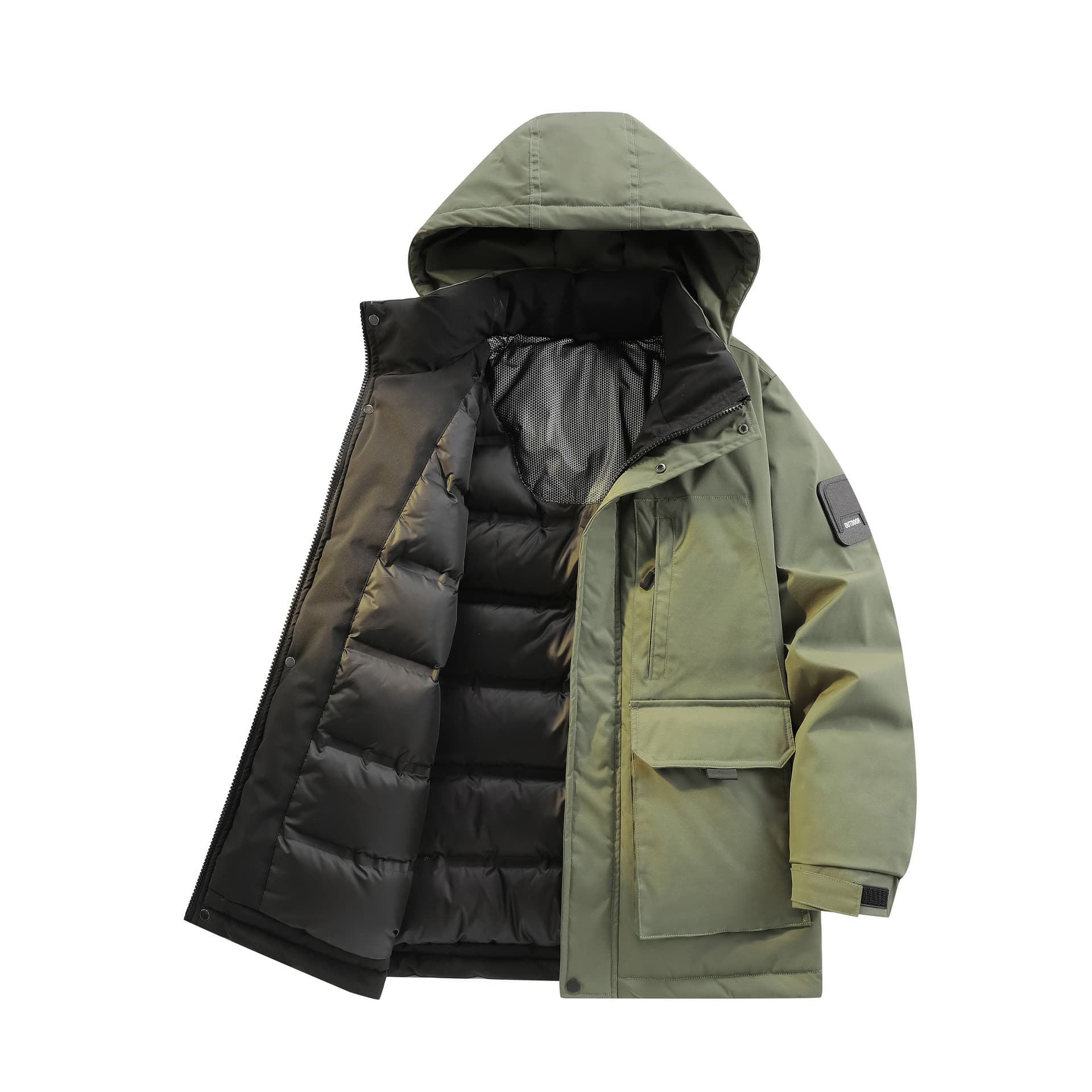Зимняя куртка SNOW FLYING Winter Battle Collection Пуховик Унисекс - изображение 1