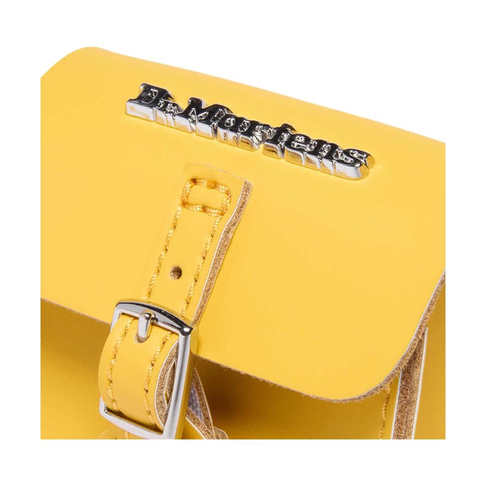 Сумка для наушников Dr.Martens Чехол для наушников из телячьей кожи унисекс желтый - изображение 3