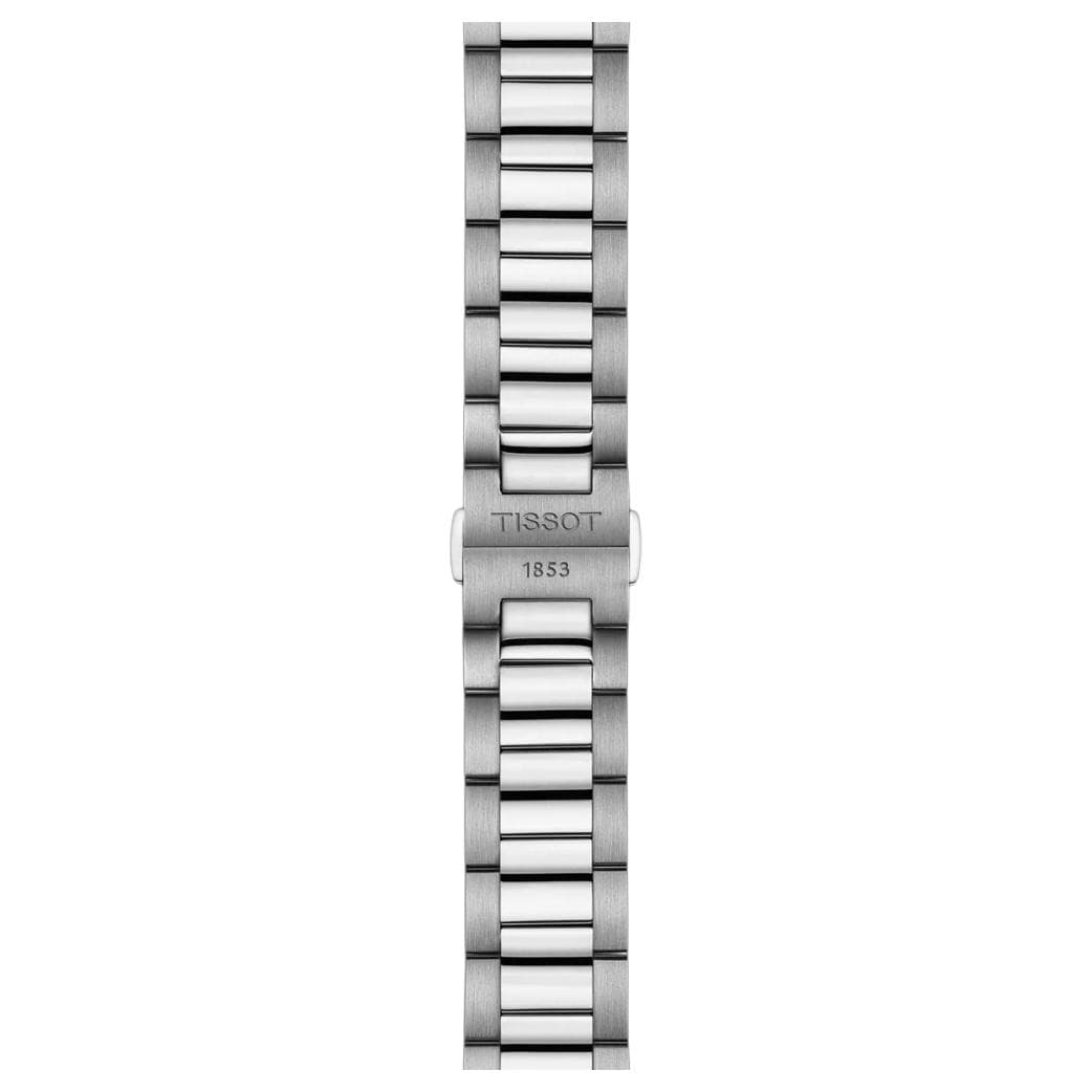Часы Tissot PR100 Кварцевый механизм Мужские часы Циферблат 40 мм Черный Нержавеющий стальной ремешок - изображение 3
