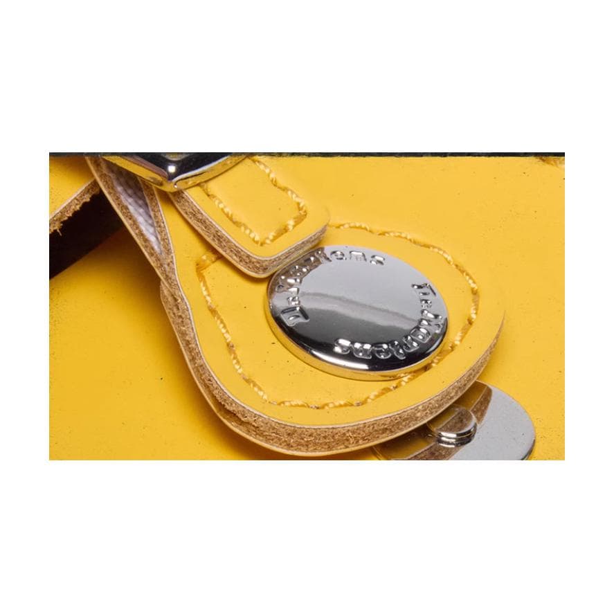 Сумка для наушников Dr.Martens Чехол для наушников из телячьей кожи унисекс желтый - изображение 4
