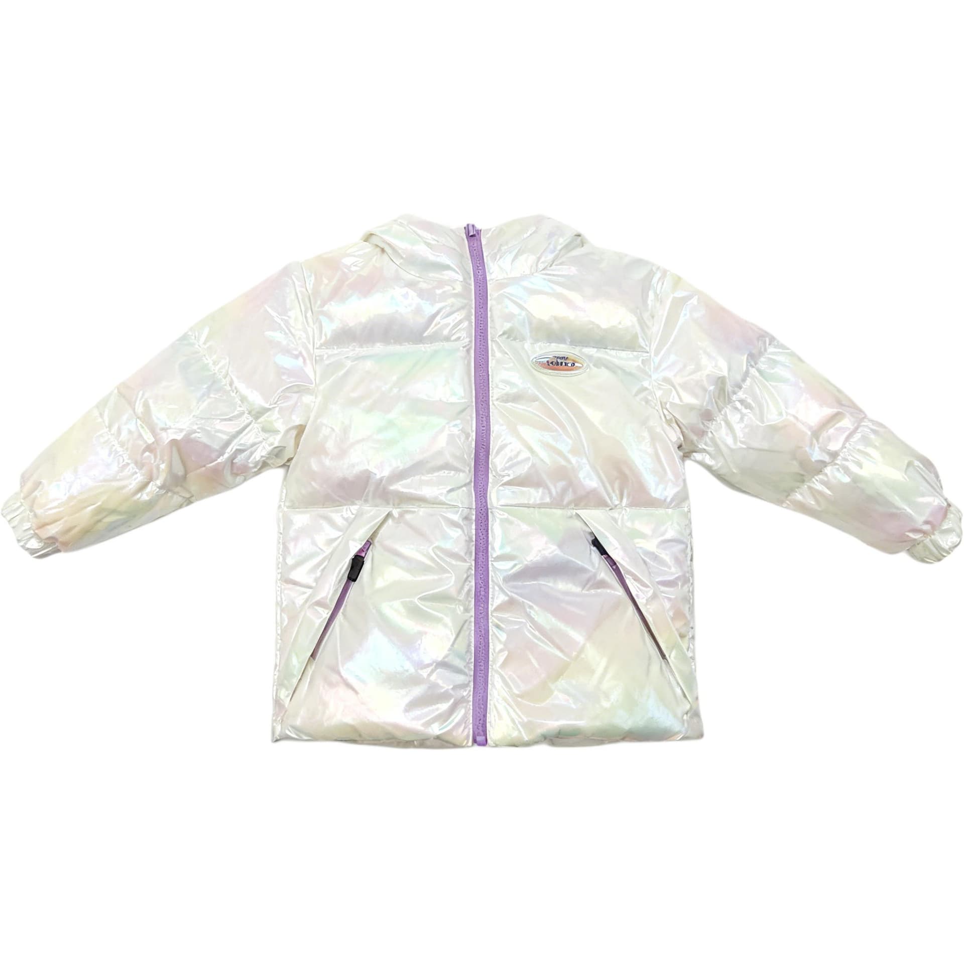 New Balance Фиолетовый KIDS Пуховики - изображение 3