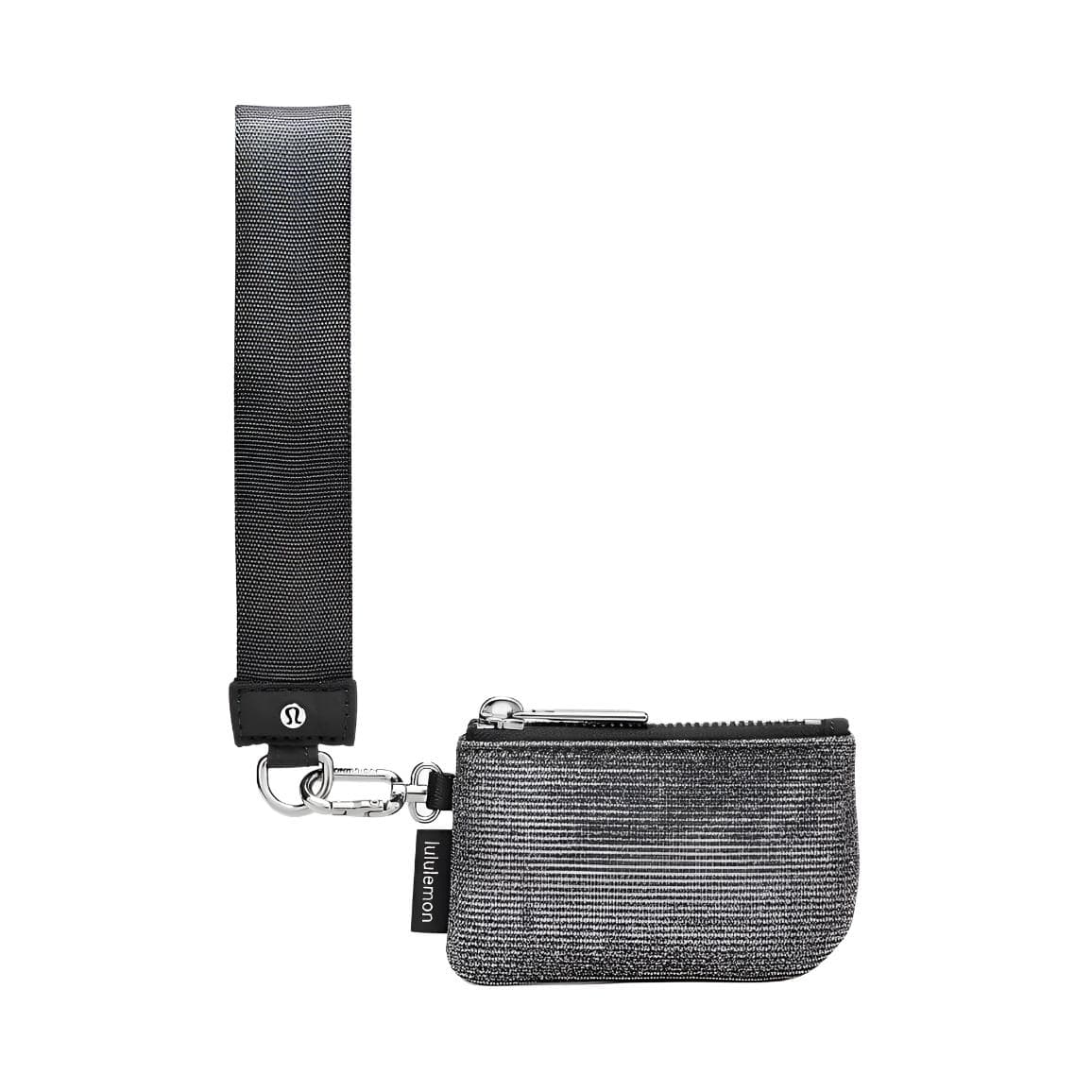 Портмоне Lululemon Dual Pouch Нейлон с полиэстером кошелек для мелочей женский темно-серый и графитовый серый - изображение 3