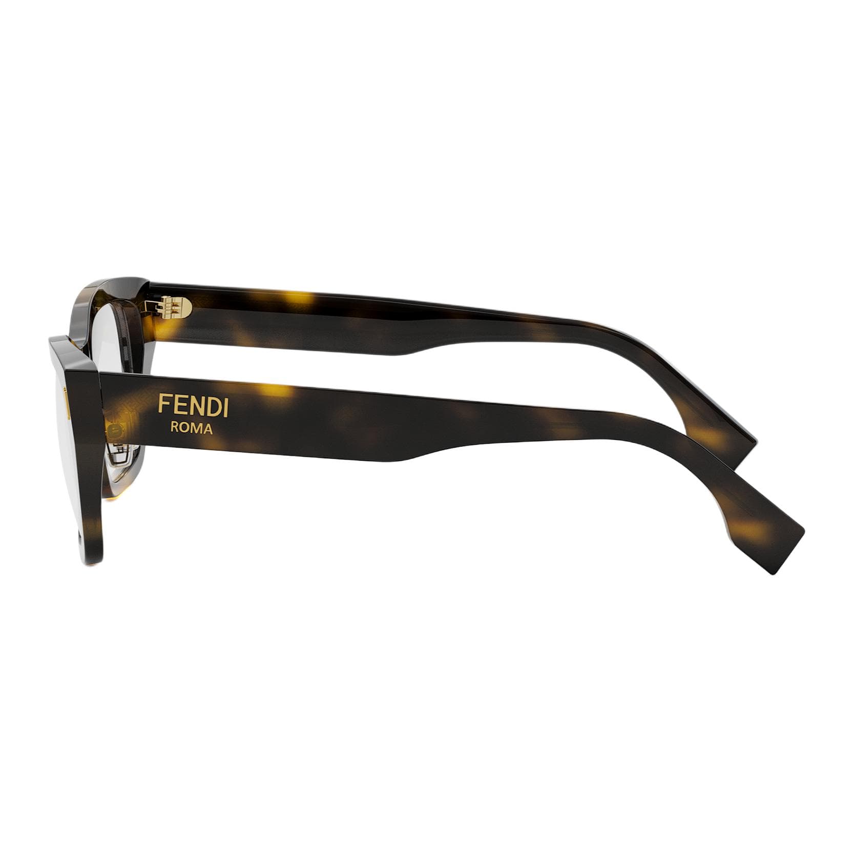 Оправа FENDI Очки с диоптриями в форме сосуда унисекс черепаховый цвет - изображение 3