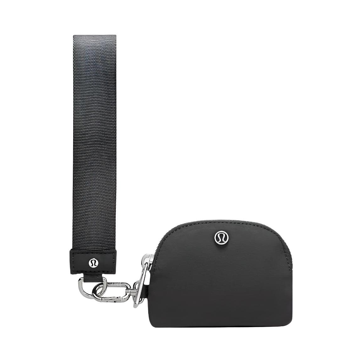 Портмоне Lululemon Dual Pouch Нейлон с полиэстером кошелек для мелочей женский темно-серый и графитовый серый - изображение 2