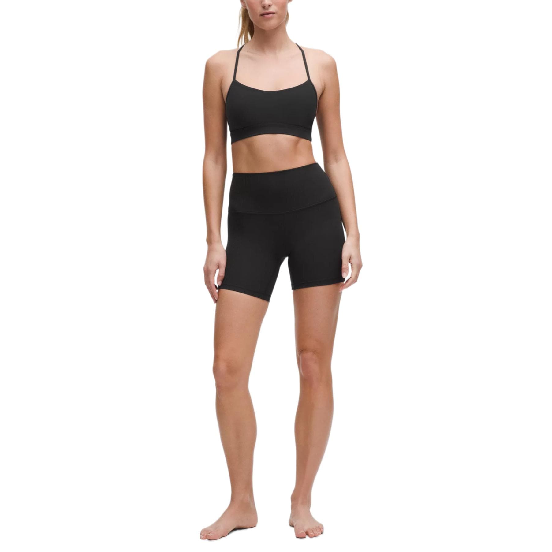 Lululemon Спортивные шорты 6' Женские Черные - изображение 7