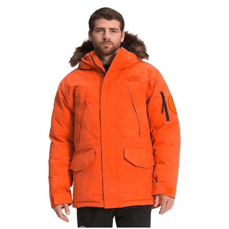 Зимняя куртка The North Face Expedition Orange - изображение 3