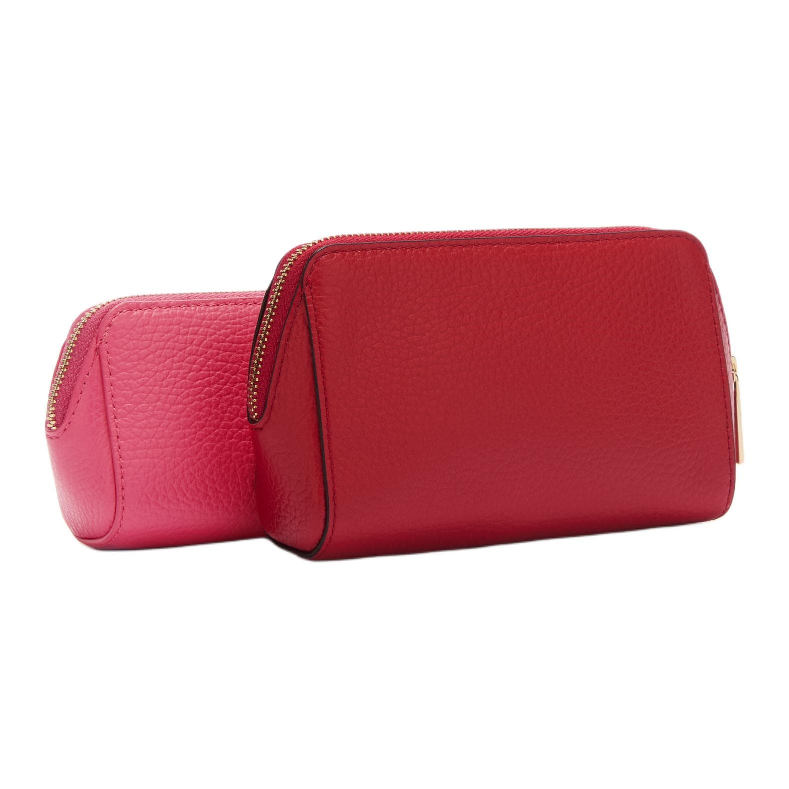 Косметичка Furla Телячья кожа с текстурой Косметичка среднего размера Женская Розовая - изображение 3
