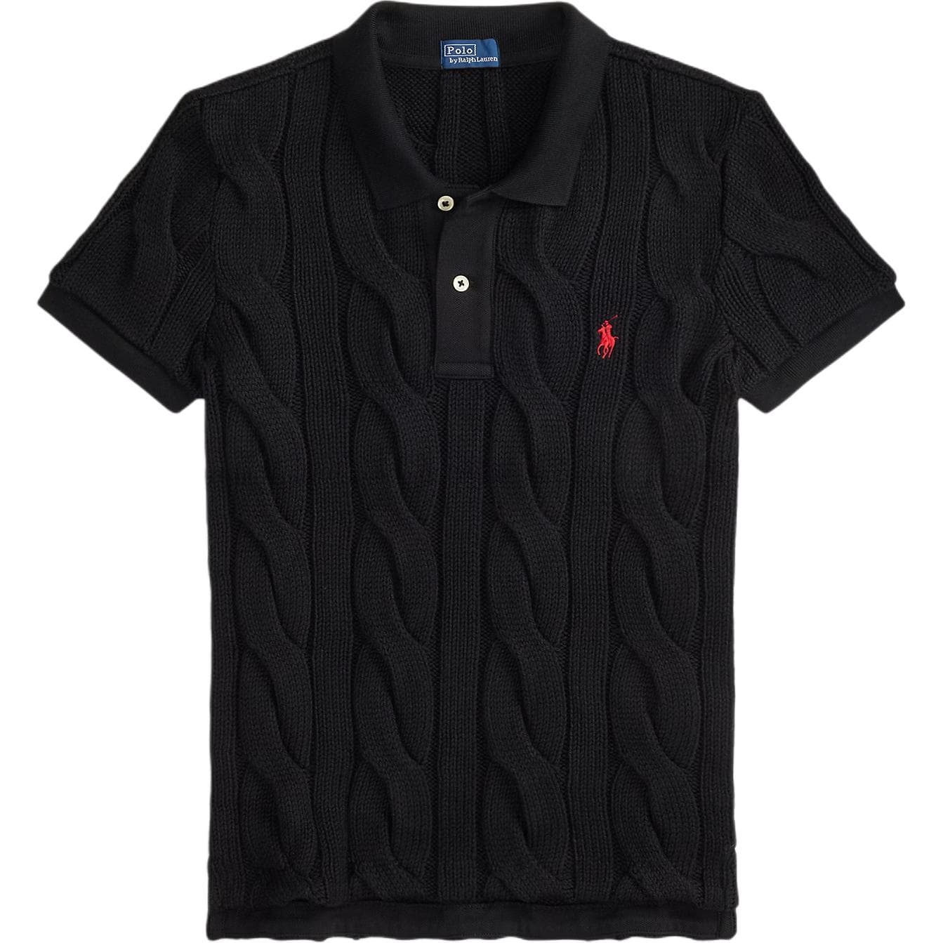 Кофта Polo Ralph Lauren fw25 Трикотаж Облегающий Женские Черный - изображение 1