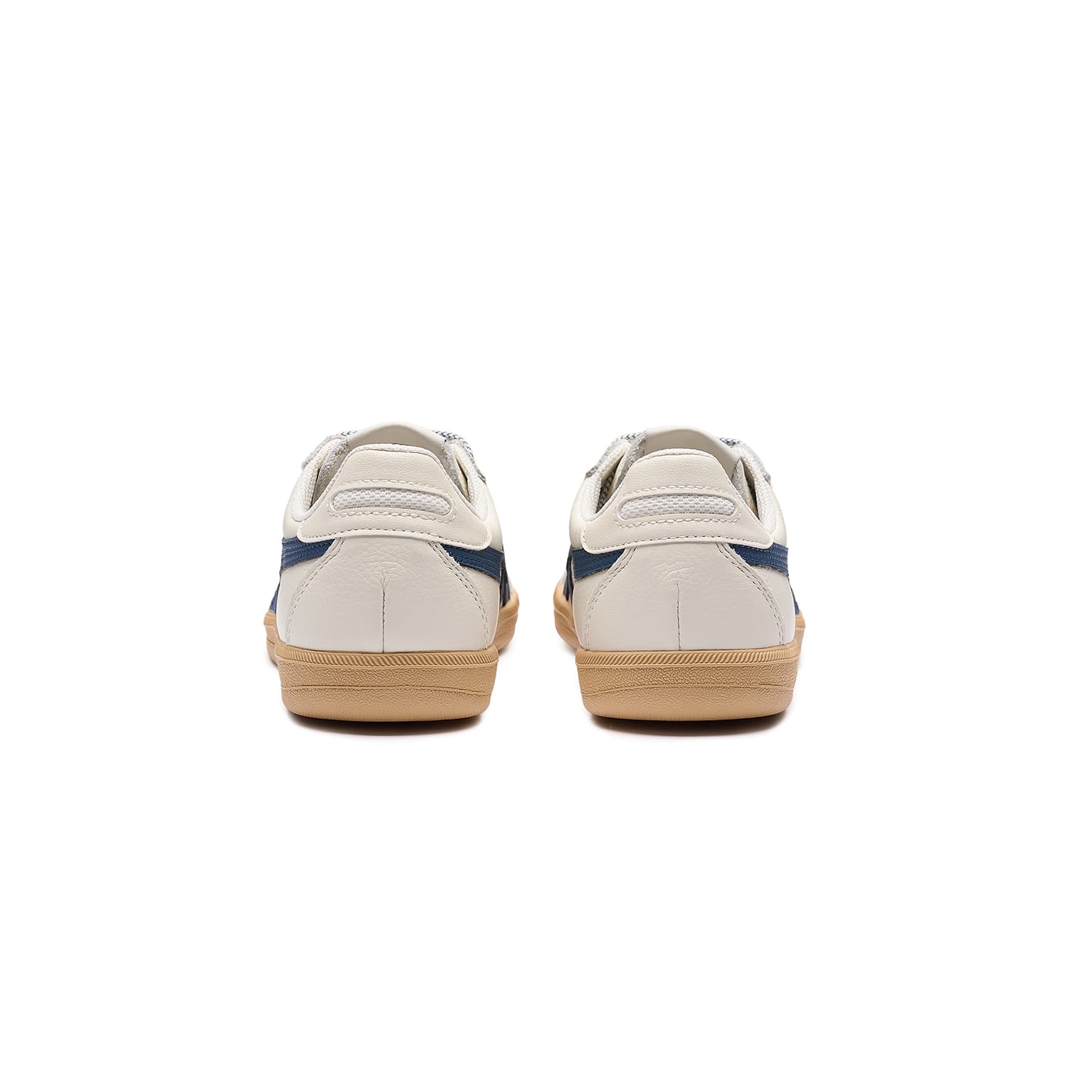 Кроссовки Onitsuka Tiger Tokuten Синий Карамель Низкие Кеды Немецкого Стиля Унисекс Белые - изображение 5