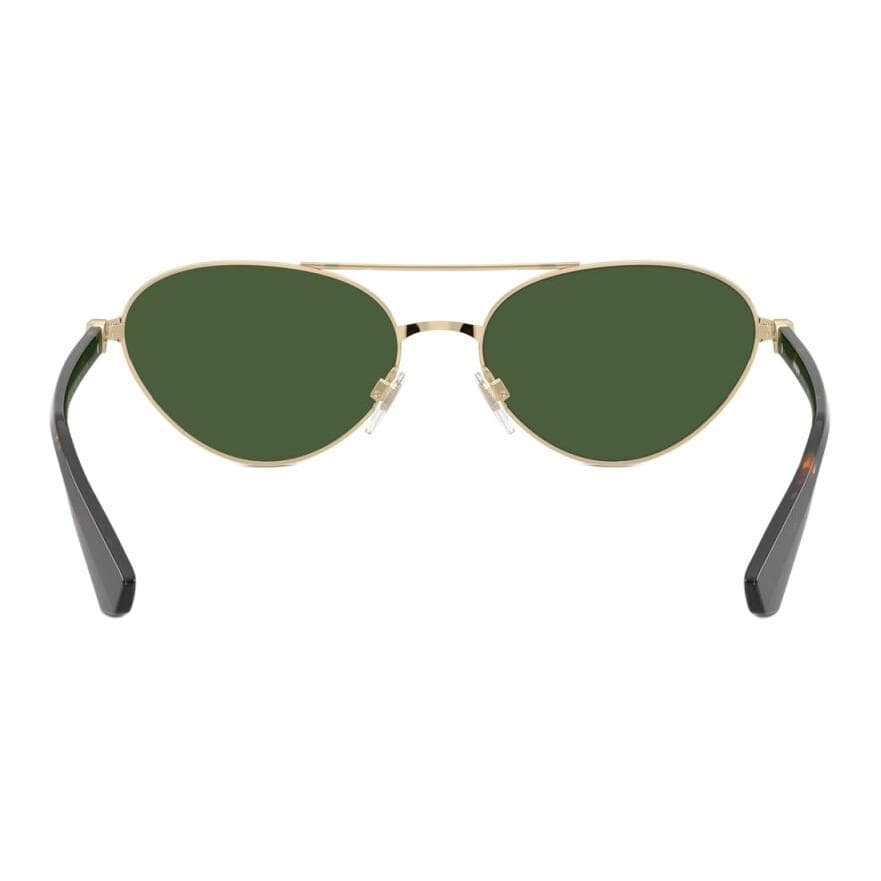 Солнцезащитные очки Burberry Металлические Aviator Солнцезащитные очки Женские Золото - изображение 4