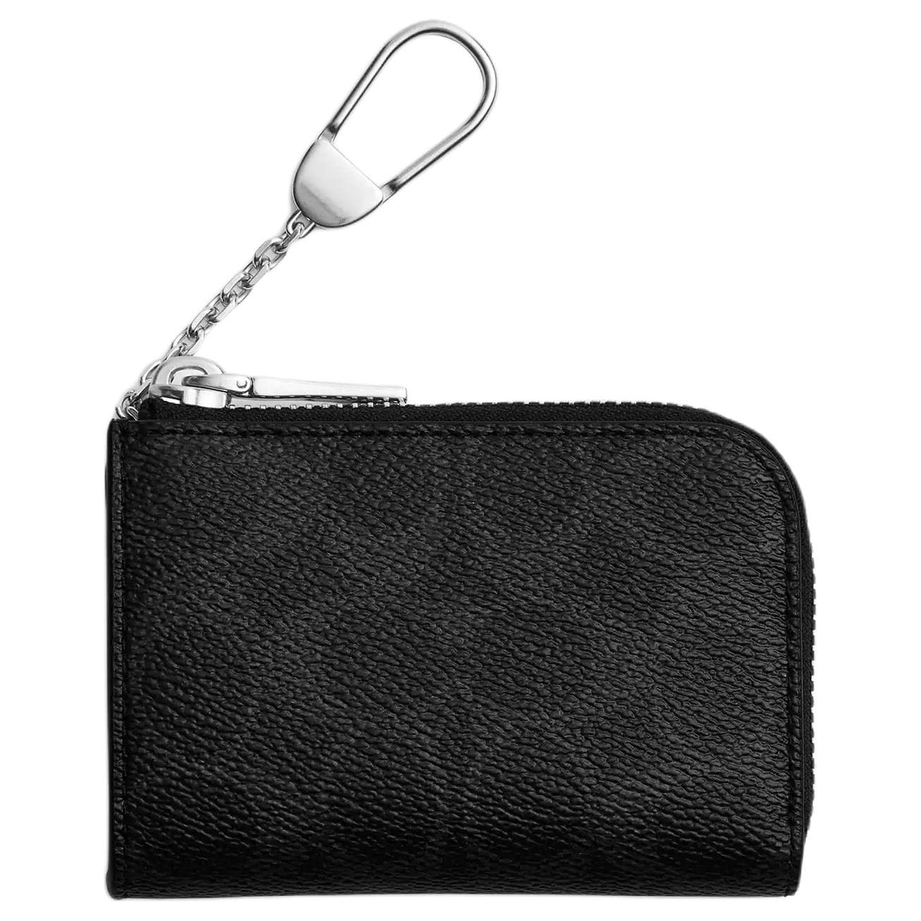 Ключница COACH L ZIP Покрытый холст с телячьей кожей Ключница Стандартный (стандартный) Мужской Черный - изображение 1