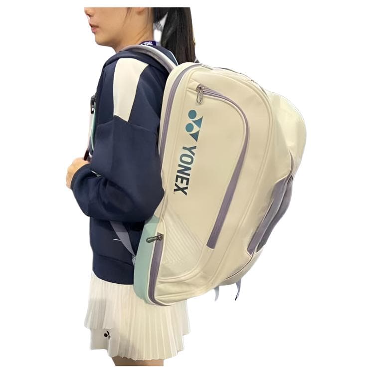 Спортивная сумка YONEX ПУ (полиуретан) Спортивная сумка Стандартная (стандартная) Унисекс Белый Фиолетовый - изображение 4
