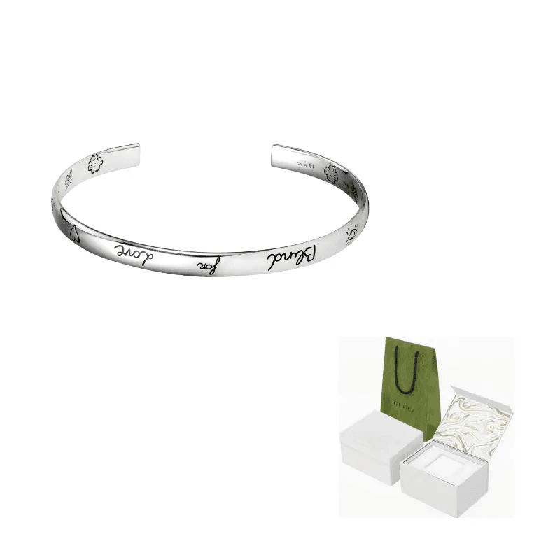 Браслет Gucci Blind For Love Silver Bracelet - изображение 8
